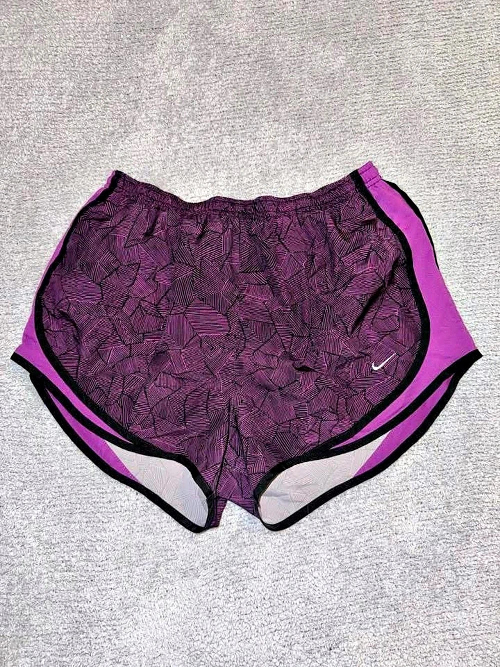 Nike Dri-FIT Running Shorts Women's Purple & Black